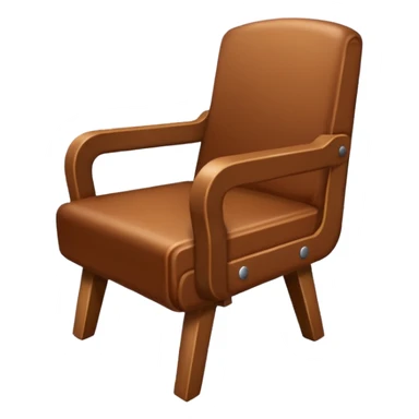 Chair getting kicked sticker