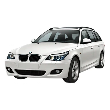 E61 BMW 550i touring sticker