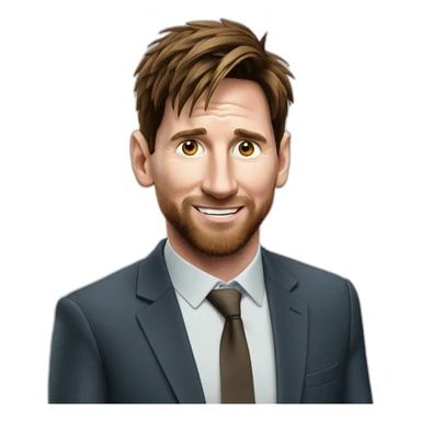 messi qui fait caca sticker