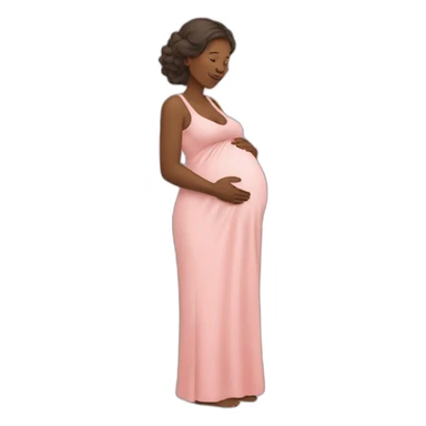 pregnant mom sticker