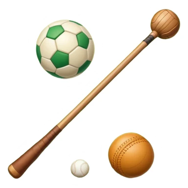 hurling stick and ball sticker