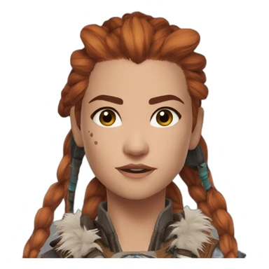 Aloy horizon zero dawn sticker