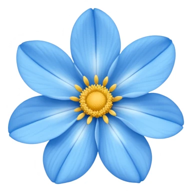 Astätig flowers blue sticker
