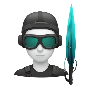 Spearfishing sticker