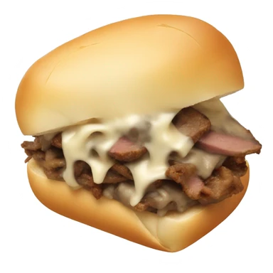 philly cheese steak sticker