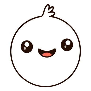 Surprised face with wide eyes and open mouth sticker