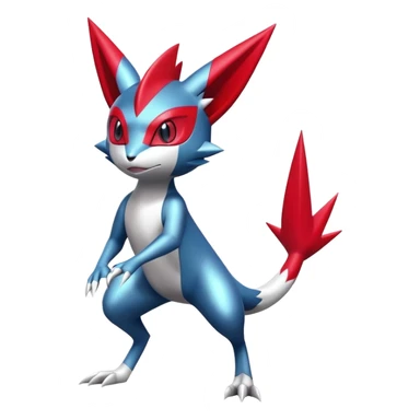 Shiny Exotic Bisharp-Sneasel-Weavile-Zangoose-Scizor-Hybrid-Creature sticker
