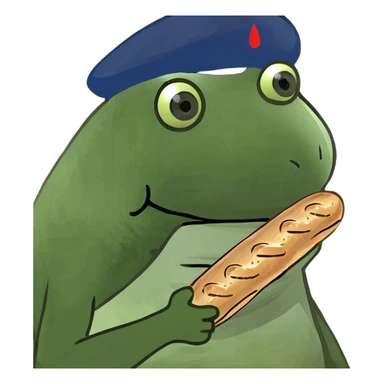 French baguette  sticker