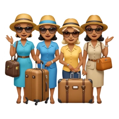 Aunties (5) traveling sticker
