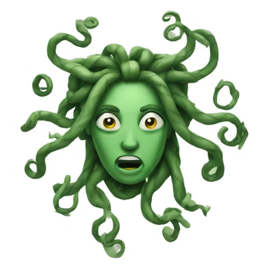 Cool medusa sticker