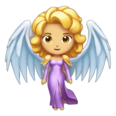 Diable fusionner ange sticker
