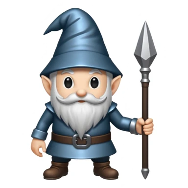 black gnomon sticker