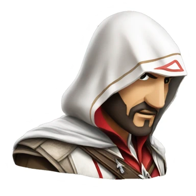 Ezio from Assassins Creed  sticker