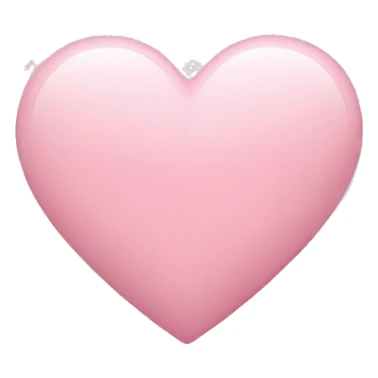 light pink tiny heart sticker