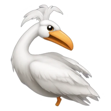 Cigogne basketball sticker