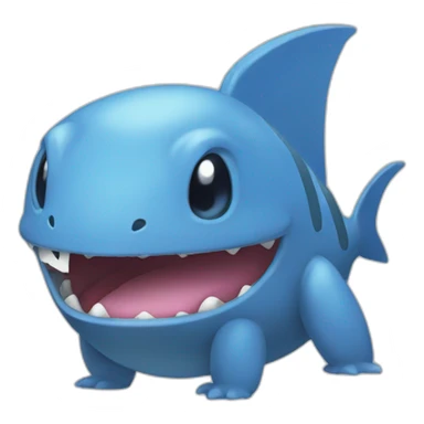 Gible pokemon sticker