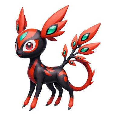Meloetta-Yveltal-Pokémon-Fakémon-creature sticker