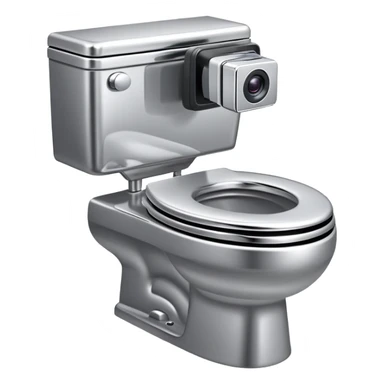 toilet with camera head, skibidi toilet sticker