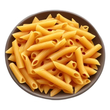 Pasta penne in red sauce  sticker
