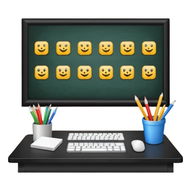 a tech board of classroom sticker