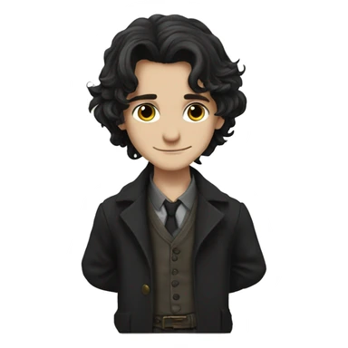 Young Sirius Black from the fanfic “all the young dudes” sticker