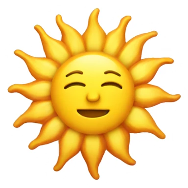 Sun sticker