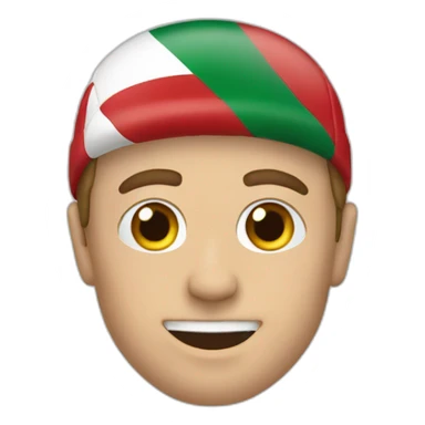 hungary football fan sticker