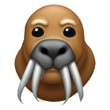 An epic, killer walrus sticker