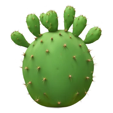 Prickly pear cactus sticker