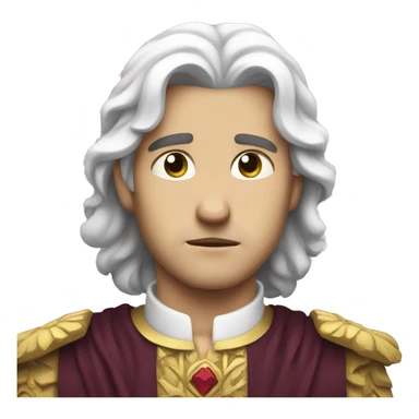 sad white Prince  sticker