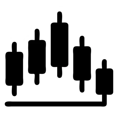 candlestick chart for forex trading sticker