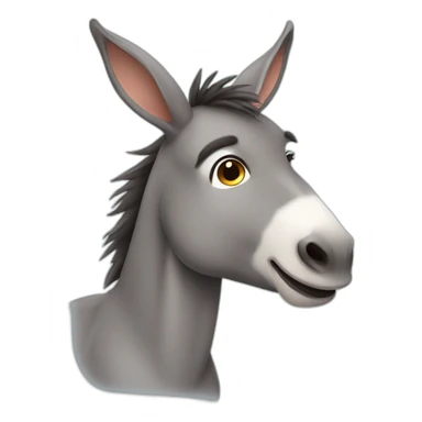 Cute Donkey sticker