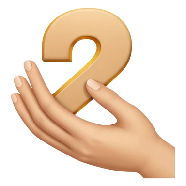 des doigt faisais le chiffre 2  sticker