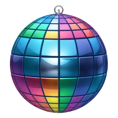 Bola de disco  sticker