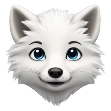 Cute Arctic Fox sticker