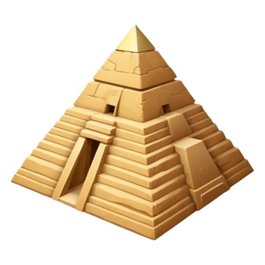 An Egyptian pyramid sticker