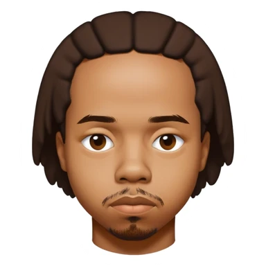 Earl Sweatshirt rapper with his signature stoic expression sticker
