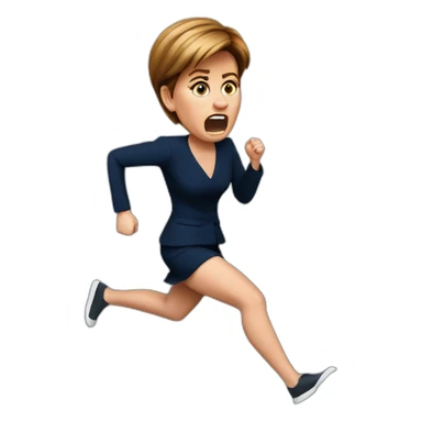 nicola sturgeon running scared sticker