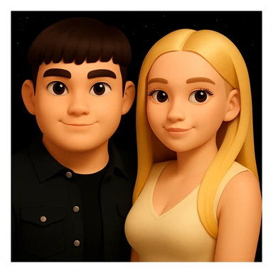 Make the man's shoulders wider while preserving the original style and proportions. The changes should be delicate and subtle, maintaining the overall look and feel of the original image. sticker