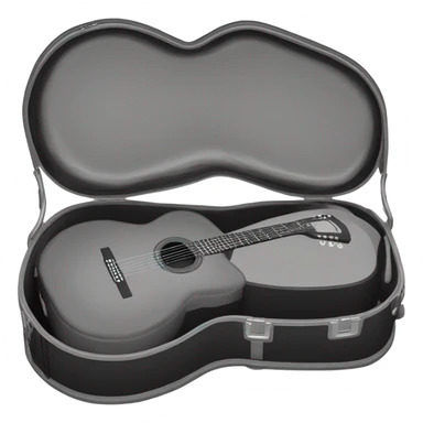 Guitar case sticker