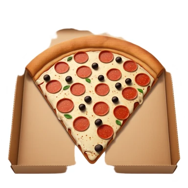 Pizza box is Witten noobini pizza sticker
