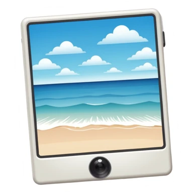 polaroid frame sticker