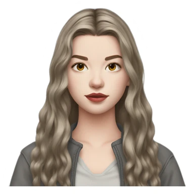 Anya Taylor Joy sticker