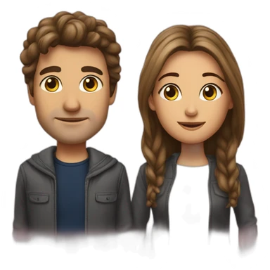 gabriel soudry et loann ammar sticker