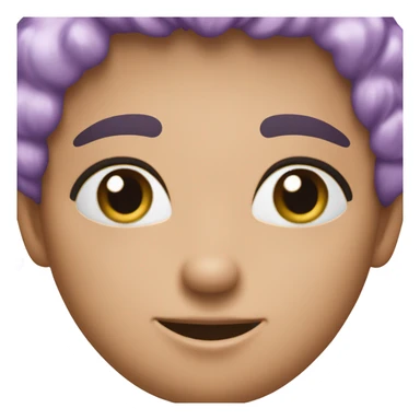 pastel purple sparkle heart  sticker