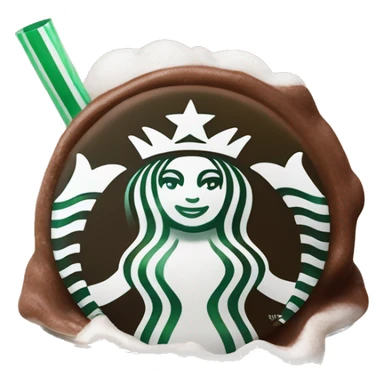Peppermint Starbucks Frappuccino  sticker