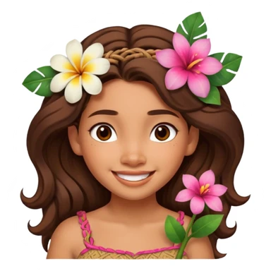 Emoji de la princesa  Moana  sticker