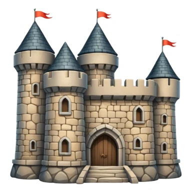 old castle  sticker