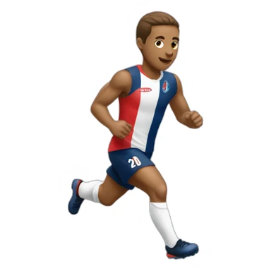 paris st germanin player running white skin sticker