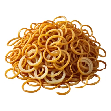 fried onions sticker